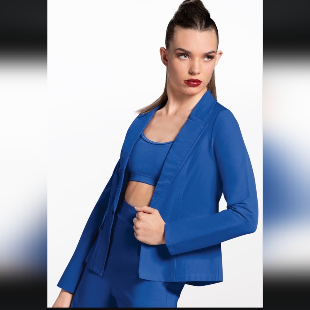 Royal Blue three piece Weissman Dance Costume wore once in perfect condition